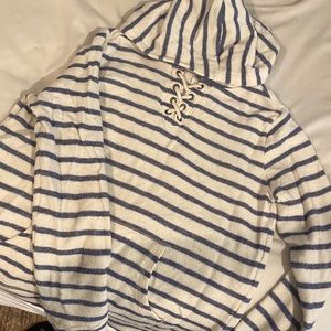 striped sweatshirt